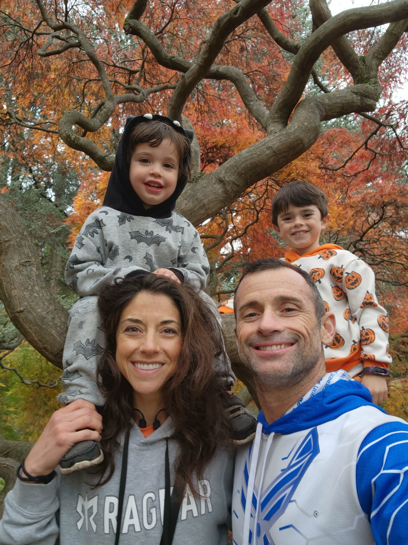 Family in fall